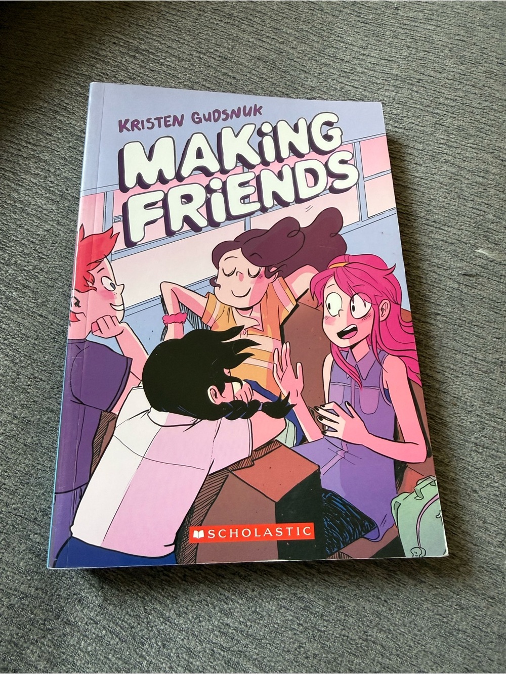 Scholastic Making Friends Graphic Novel